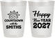 Personalized New Years 10 oz Frosted Cups - 2027 Countdown | 170026