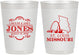 Personalized Wedding 10 oz Frosted Cups - Missouri | 174