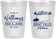 Personalized Wedding 10 oz Frosted Cups - Montana | 175
