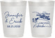 Personalized Wedding 10 oz Frosted Cups - Nebraska | 176