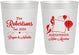 Personalized Wedding 10 oz Frosted Cups - New Mexico | 180