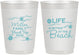 Personalized Family Vacation 10 oz Frosted Cups - Life Is Better At The Beach | 180001
