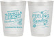 Personalized Family Vacation 10 oz Frosted Cups - Feeling Beachy | 180002