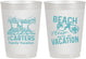 Personalized Family Vacation 10 oz Frosted Cups - Relax We Are On Vacation | 180006