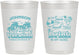 Personalized Family Vacation 10 oz Frosted Cups - Sun And Sand Beach | 180007