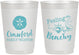 Personalized Family Vacation 10 oz Frosted Cups - Feeling Beachy | 180009