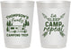 Personalized Family Vacation 10 oz Frosted Cups - Camping Trip | 180016