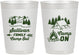 Personalized Family Vacation 10 oz Frosted Cups - Family Camp Out | 180019