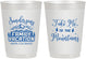 Personalized Family Vacation 10 oz Frosted Cups - Ski Trip Peaks | 180023