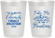 Personalized Family Vacation 10 oz Frosted Cups - Mountains | 180024