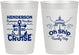 Personalized Family Vacation 10 oz Frosted Cups - Oh Ship Cruise | 180032