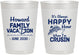 Personalized Family Vacation 10 oz Frosted Cups - Crusin Cruise | 180033