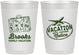 Personalized Family Vacation 10 oz Frosted Cups - Road Trip Plane | 180052