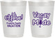Personalized Family Vacation 10 oz Frosted Cups - Hawaii | 180053