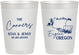Personalized Wedding 10 oz Frosted Cups - Oregon | 186