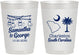 Personalized Wedding 10 oz Frosted Cups - South Carolina | 189
