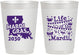 Personalized Mardi Gras 10 oz Frosted Cups - Life Of The Mardi | 190001