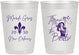 Personalized Mardi Gras 10 oz Frosted Cups - Throw Me The Beads | 190008
