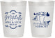 Personalized Wedding 10 oz Frosted Cups - Vermont | 194