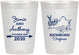 Personalized Wedding 10 oz Frosted Cups - Virginia | 195