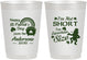 Personalized St Patricks Day 10 oz Frosted Cups - Leprechaun | 200001