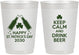 Personalized St Patricks Day 10 oz Frosted Cups - Clover Irish | 200005