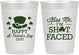 Personalized St Patricks Day 10 oz Frosted Cups - Leprechaun | 200009