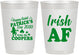 Personalized St Patricks Day 10 oz Frosted Cups - Irish Af Leprechaun | 200012