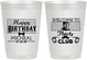 Personalized Birthday 10 oz Frosted Cups - 30th | 20018