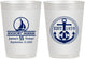 Personalized Birthday 10 oz Frosted Cups - 55th Nautical | 20025