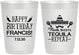 Personalized Birthday 10 oz Frosted Cups - Fiesta Siesta Tequila | 20030