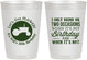 Personalized Birthday 10 oz Frosted Cups - 30th Lets Get Plowed | 20039