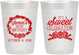 Personalized Birthday 10 oz Frosted Cups - 40th | 20040