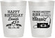 Personalized Birthday 10 oz Frosted Cups - 45th Cassette Tape | 20059