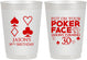 Personalized Birthday 10 oz Frosted Cups - 30th Las Vegas | 20062
