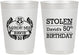 Personalized Birthday 10 oz Frosted Cups - 50th | 20068