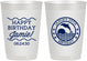Personalized Birthday 10 oz Frosted Cups - 25th Dolphins | 20077
