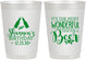 Personalized Birthday 10 oz Frosted Cups - Christmas | 20082
