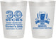 Personalized Birthday 10 oz Frosted Cups - 30th Sucks | 20097
