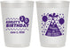 Personalized Birthday 10 oz Frosted Cups - 20th | 20114