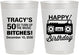 Personalized Birthday 10 oz Frosted Cups - 50th Cassette Tape | 20118
