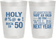 Personalized Birthday 10 oz Frosted Cups - 50th | 20120