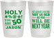 Personalized Birthday 10 oz Frosted Cups - 50th | 20122