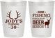Personalized Birthday 10 oz Frosted Cups - 30th Deer Season | 20127