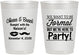 Personalized Birthday 10 oz Frosted Cups - Cheers Beers Formal | 20133