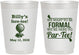 Personalized Birthday 10 oz Frosted Cups - 40th Golf | 20134