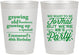 Personalized Birthday 10 oz Frosted Cups - 40th | 20135