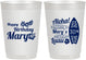 Personalized Birthday 10 oz Frosted Cups - 30th Hawaii | 20136