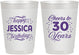 Personalized Birthday 10 oz Frosted Cups - Cheers To 30 Years | 20142