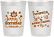 Personalized Birthday 10 oz Frosted Cups - 25th Thanksgiving | 20144